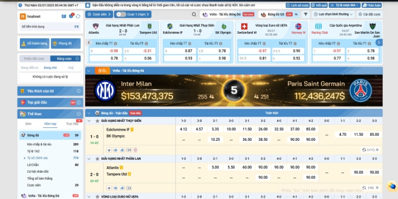 Soi kèo bóng đá