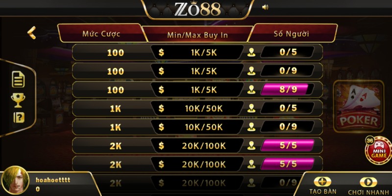 Cách chơi bài cho người mới bắt đầu