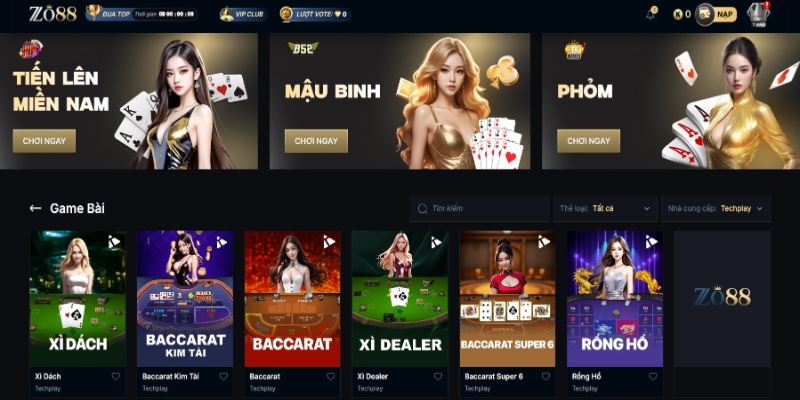 Game bài 2 Game bài